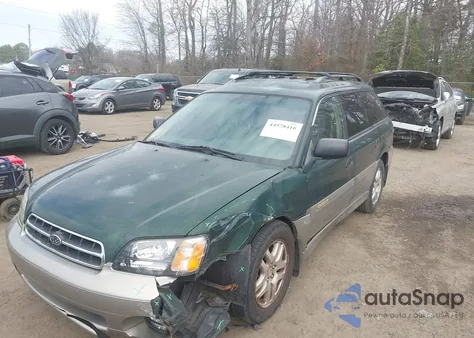 2002 Subaru Outback z USA, uszkodzony, nr VIN 4S3BH665627665132